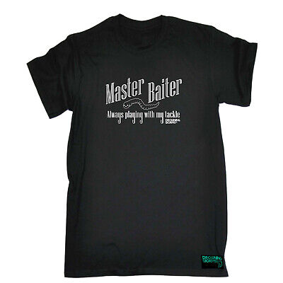 Fishing Dw Master Baiter - Mens Funny Novelty Top Gift T Shirt T-Shirt Tshirts