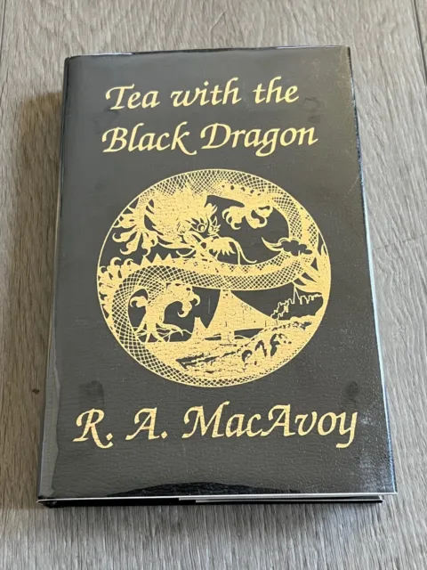 Tea With The Black Dragon RA MacAvoy  Anne McCaffrey Signed Limited ed. #672