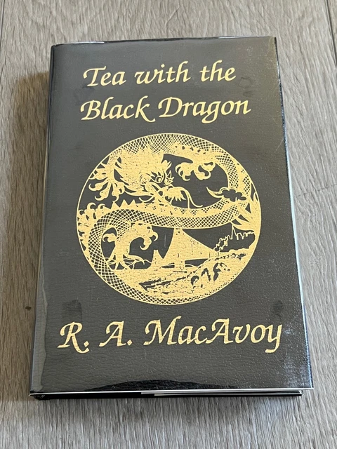 Tea With The Black Dragon RA MacAvoy  Anne McCaffrey Signed Limited ed. #672
