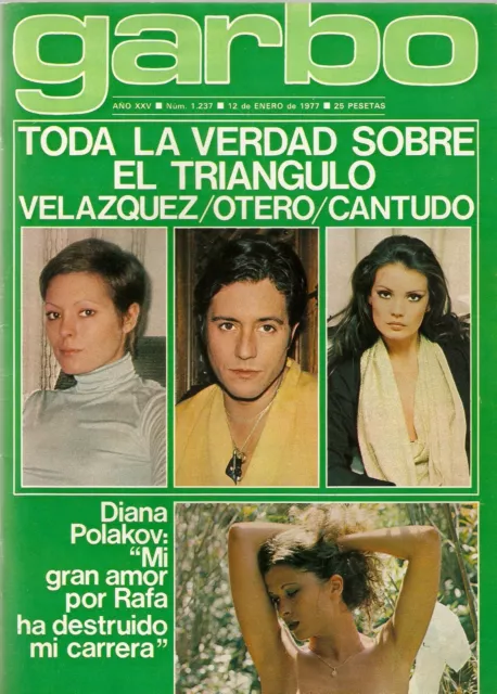 GARBO Magazine No. 1206 Maria Luisa San Jose María Duran Las Grecas Jose  Cantudo