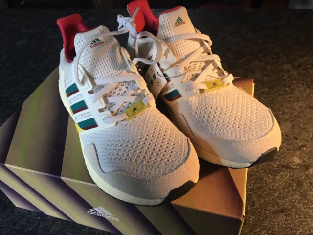 Adidas ultra cheap boost oro bianche