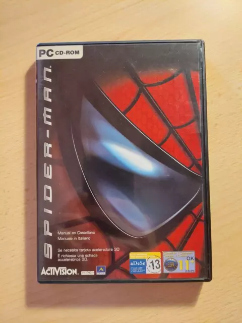 Spiderman Pc Gioco Videogioco Dvd Rom Versione Italiana