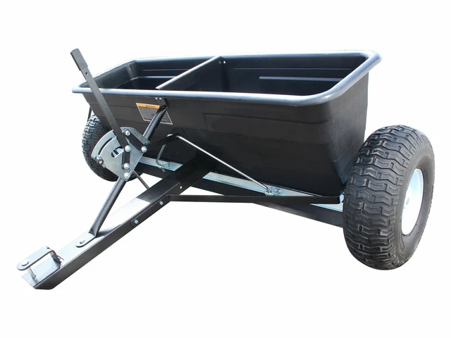 Salière 80kg Compatible Tracteur Tondeuse Diana - Largeur 100 Cm, épandage Engrais, Sel, Sable, Semences