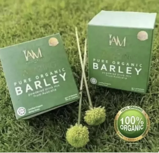 IAM amazing pure organic barley 2 Boxes -check my other barley listing-SuperDeal