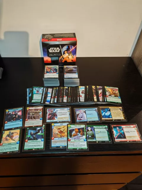 Star Wars Unlimited Fr 2024 Lot Cartes 280 Co Et Unco + 5 Leader + 6 Rare