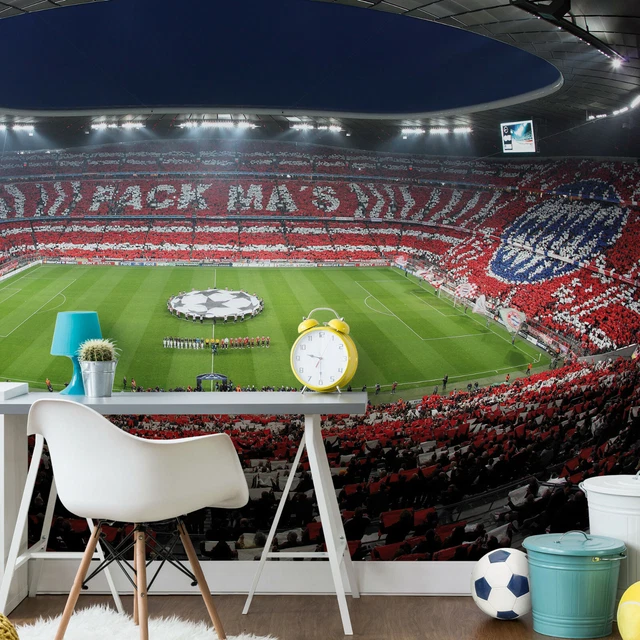 Vliesfototapete FCB-Stadion Bayern München Stadion Choreo Pack Mas 384x260cm XXL