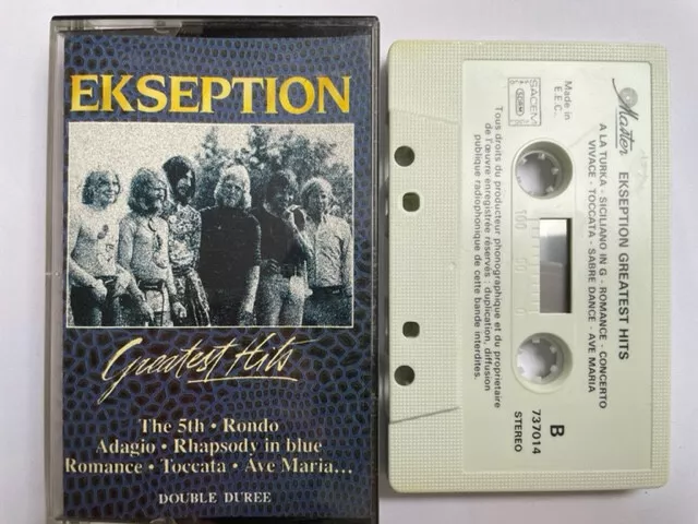 Ekseption – Greatest Hits cassette audio tape C92