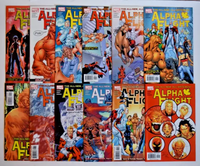 Alpha Flight (2004) 12 Issue Complete Set #1-12 Marvel Comics