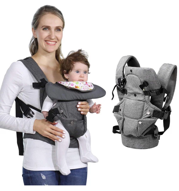 KOKADI Baby Carrier TaiTai Just Mint (One Size) - Ergonomic, Safe & Cuddly Soft, Handmade From 100% Organic Cotton - From Birth To 15 Kg, Perfect For Larger Parents And Babies - View #9
