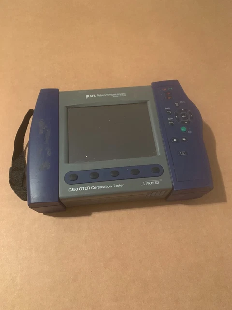 Afl Noyes C850 Otdr Certification Tester