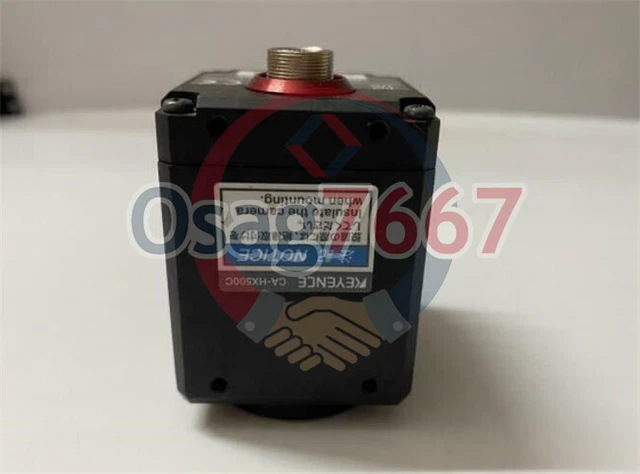 1x KEYENCE CA-HX500C High-speed Color Vision CCD Camera USED