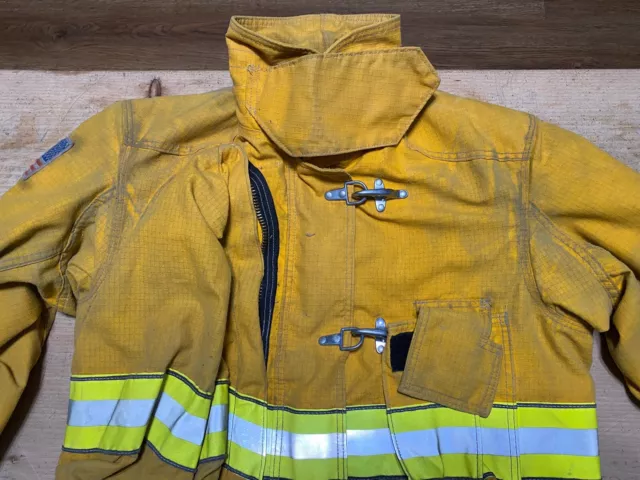 Globe 2005 G-XTREME GX-7 CDF Fire Fighter Jacket Turnout Gear  36x35 2