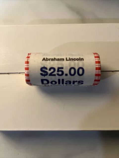 2010 Abraham Lincoln US President Dollar Coin - Sealed Roll $25