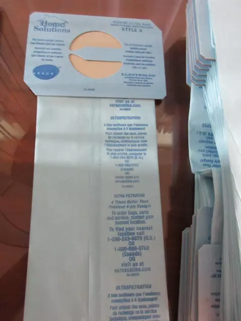 16 Electrolux Home Solutions Style U Vacuum Bags