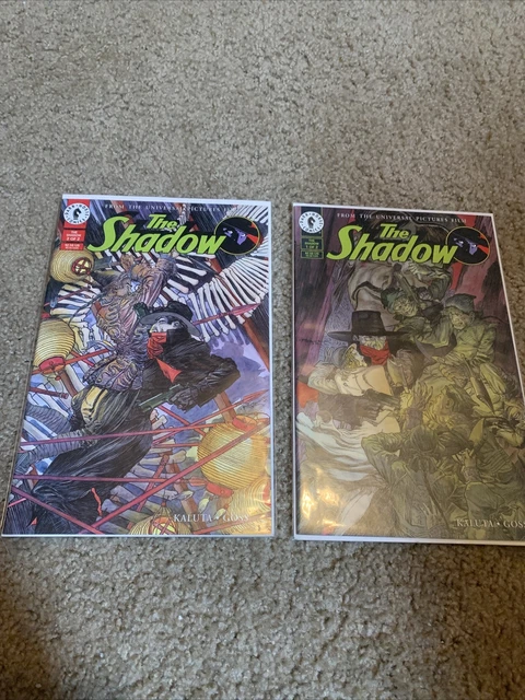 1994 The Shadow 1 + 2 2-Book Series Full Set DARK HORSE Comics