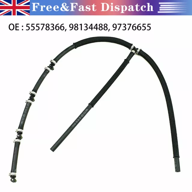 Fuel Leak Off Pipe 55578366 For Vauxhall Astra Corsa D Meriva Zafira 1.7 Diesel