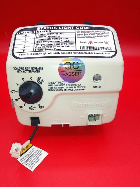 HONEYWELL WATER HEATER Gas Valve WV8840B1109 for natural gas $84.99 -  PicClick