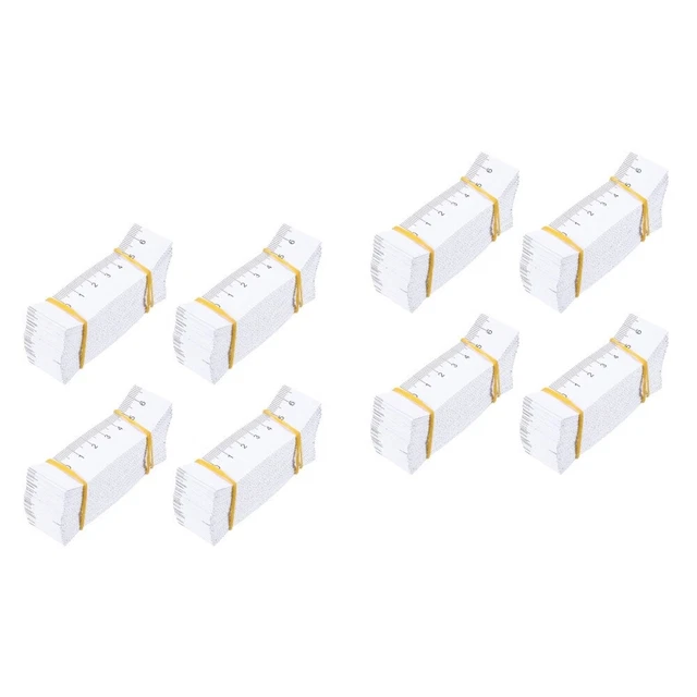 200 Pcs 1 Meter Long Paper Measuring Tape Measure Body Medical Platform