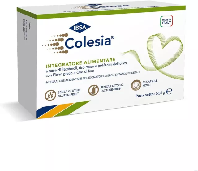 Colesia Integratore per il controllo del Colesterolo 30/60 Softgel 2