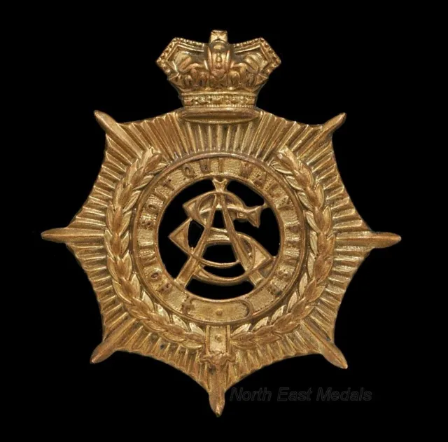 Victorian ASC Army Service Corps Cap Badge