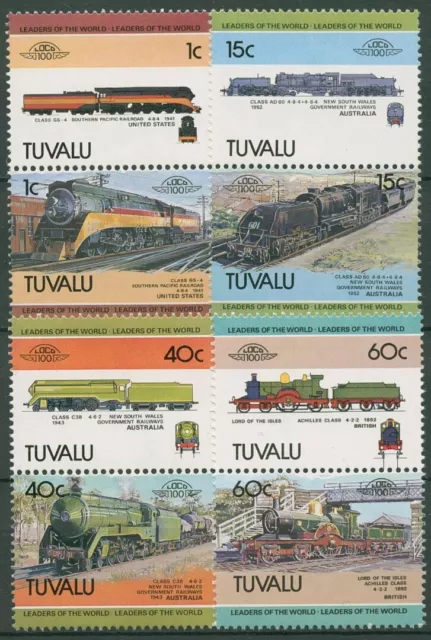 Tuvalu 1984 Eisenbahn Lokomotiven 213/20 ZD postfrisch