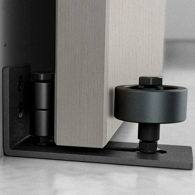 PORTA SCORREVOLE IN Acciaio Guida A Pavimento Per Cancelli Fienili - Foto 4