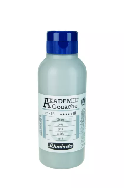 (77,96€/1l) Schmincke AKADEMIE Gouache Grau 250ml 22715027