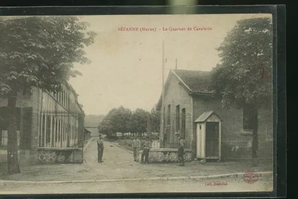 SEZANNE       ( la carte n est pas jaunie )