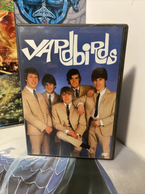 The Yardbirds DVD (Jeff Beck Eric Clapton Jimmy Page) USA REGION 1 RHINO DISC