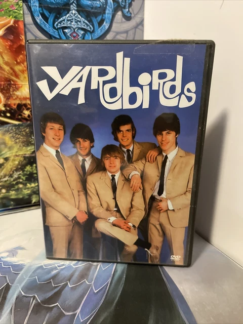 The Yardbirds DVD (Jeff Beck Eric Clapton Jimmy Page) USA REGION 1 RHINO DISC