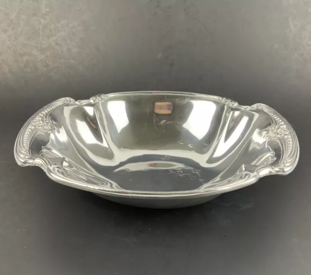 Wilton Armetale Belle Mont Oval Serving Bowl 12 inch Design By Juan Vela Studios