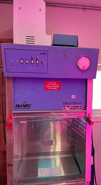 Biological Safety Cabinet with Hepa Filter and UV Light Stainless Steel