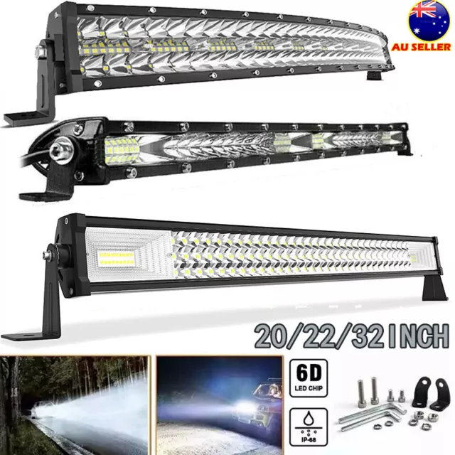 LED Work Light Bar Flood Spot Lights Driving Lamp Offroad Car Truck SUV Marine