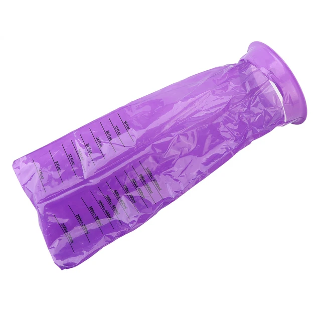 20 Pack Disposable Vomit Bags 1000ml Barf Bags Leak Resistant Emesis Bags