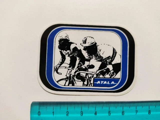 Autocollant Atala Vintage - Sticker Cyclisme Années 80 - Original Neuf