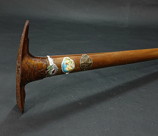 RARE UNUSUAL WALKING Stick Pickle Axe Ice Axe Eispickel EUR 103,40 PicClick FR