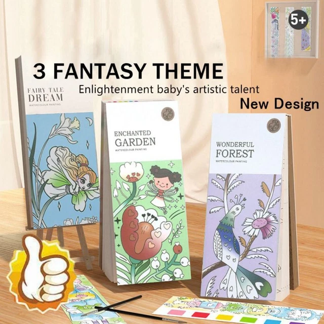 Copertine Libri Acquerello Floreale 40x25cm - Poliestere Lavabile, Con Segnalibro - Foto 8