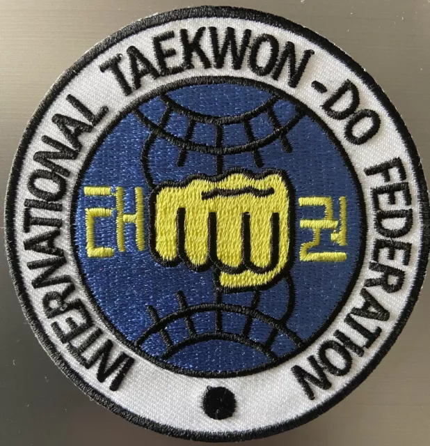 ITF Logo Patch Badge Taekwondo tkd