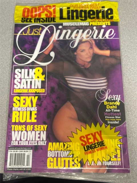 MUSCLEMAG SWIMSUIT GLUTES JUST LINGERIE magazine BRANDY DAHL Summer