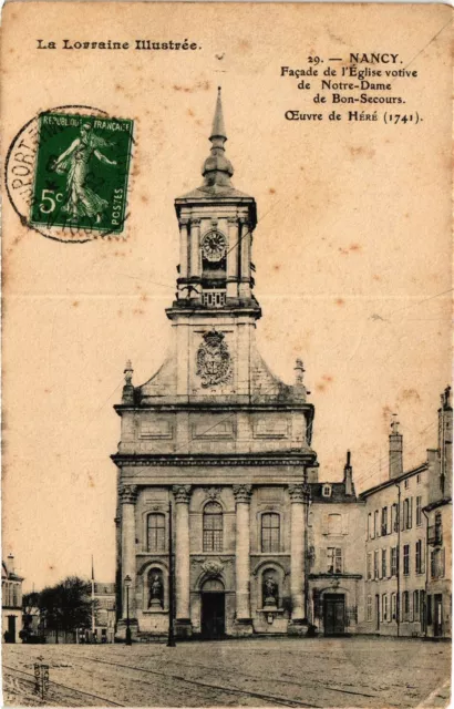 CPA Nancy-Facade of the Votive Church of Notre Dame de Bon Secours (188184)