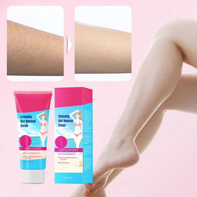 Depilación para ablandar la pierna axila partes privadas cabello suave y no