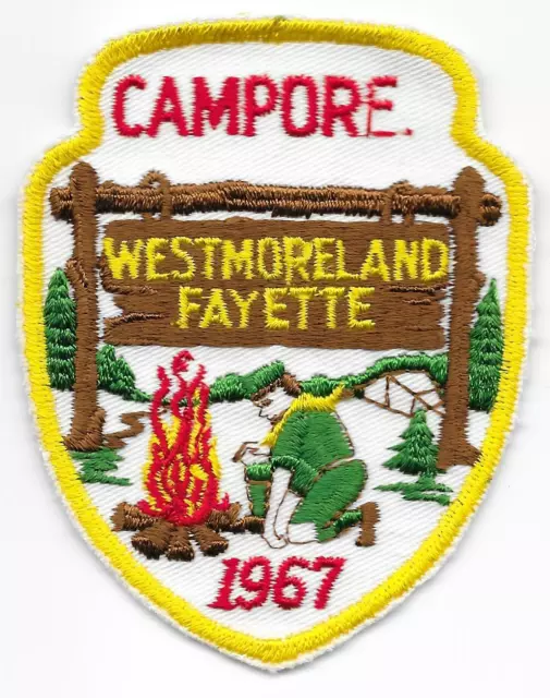 1967 Camporee Westmoreland-Fayette Council Boy Scout of America BSA