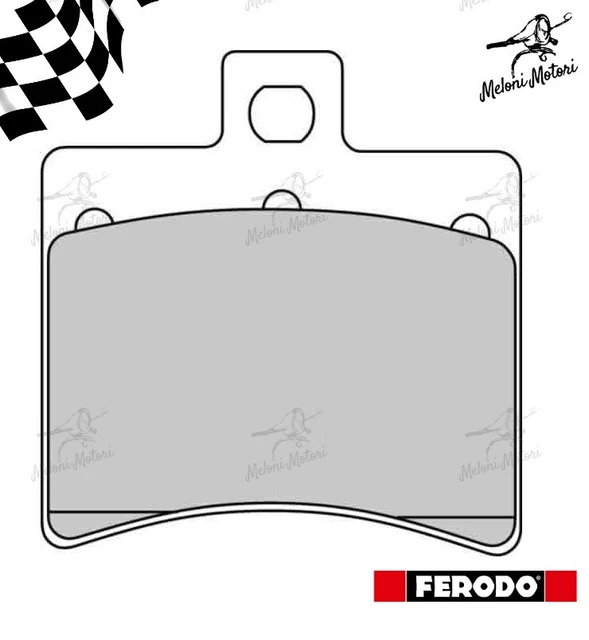 pastiglie freni ferodo aprilia ATLANTIC 250cc 2006 2007 2008