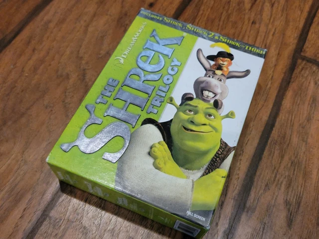SHREK, SHREK 2 et Shrek le troisième ensemble de DVD par DreamWorks