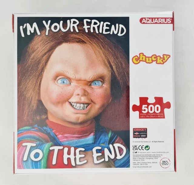NEW - OFFICIAL Chucky Jigsaw Puzzle I'm Your Friend To The End 500 Pcs ...