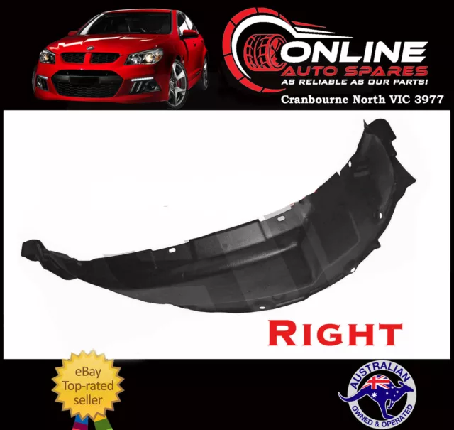 Front Guard LINER RIGHT Suit Toyota Landcruiser 100 Series NEW - 4x4 98-07 inner