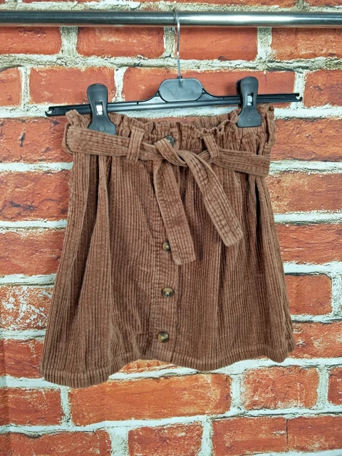 Pacchetto Gonna Ragazze Età 8-9 Anni River Island Next M&S Set Gonna In Velluto A Coste Bambini 134 Cm 2