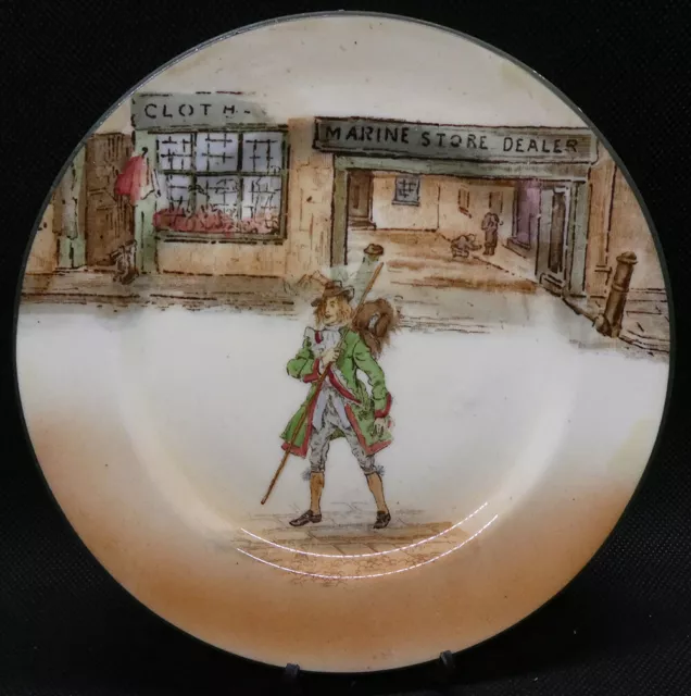 Royal Doulton Dickens Side Plate - Barnaby Rudge