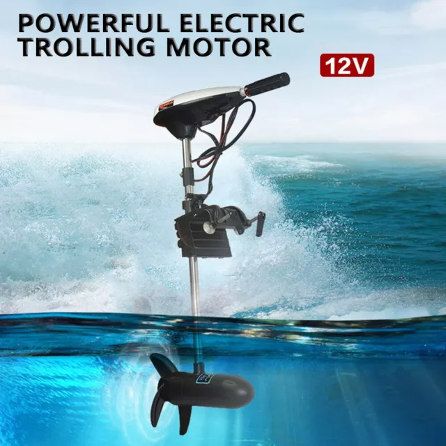 660W 12V Electric Trolling Motor Fishing Boat Kayak Engine Motor Trolling Motor