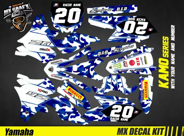 Kit Déco Moto pour / Mx Decal Kit for Yamaha YZF - Kamo